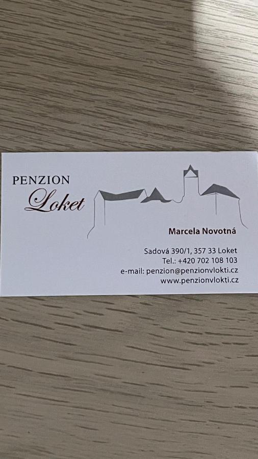 Penzion Loket Esterno foto